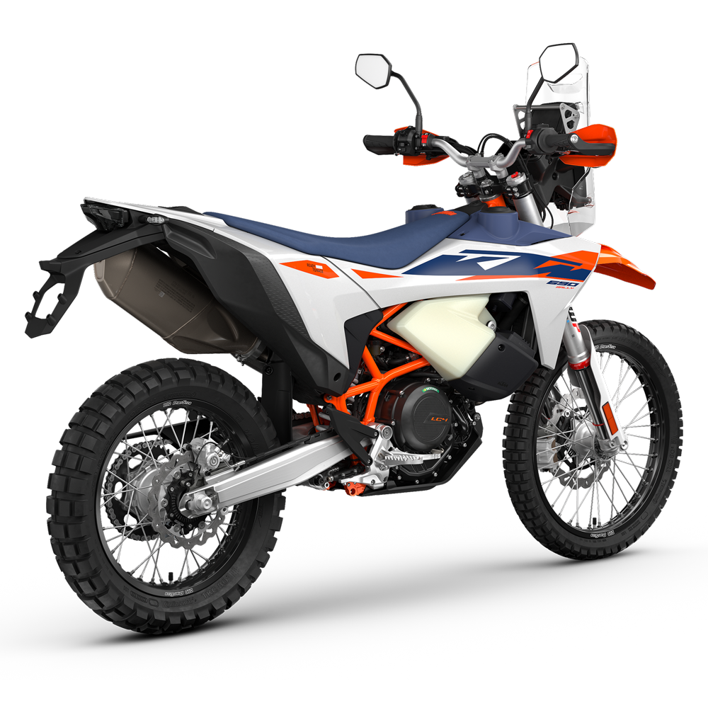 2027 KTM 690 Rally zijkant
